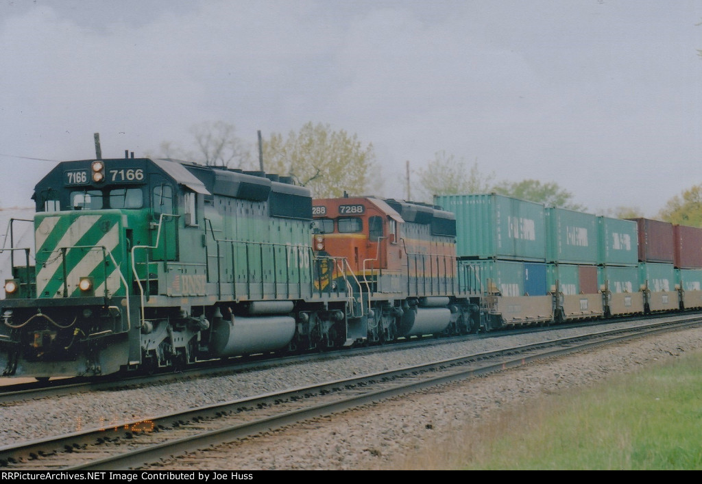 BNSF 7166 East